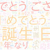 　Twitterキーワード[#うらたぬき誕生祭2022]　08/09_01:03から60分のつぶやき雲