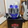 ヘルメットに