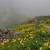 笙ヶ岳一峰にて