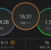 友人と朝ラン16km