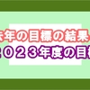 去年の目標の結果と2023年度の目標を語る