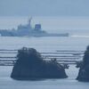 　海辺の風景・巡視船