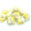 Gateron CAP V2 キースイッチ Milk Yellow（ミルク/イエロー/5ピン/50g/リニア/5個）