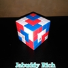 ルービックキューブで模様を作りました！　Rubik's Cube art design