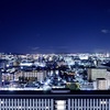 京都駅からの夜景。