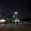 韓国 オリンピック公園 SKハンドボール競技場 コンサート一日目開演前の様子