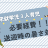 必要経費！！保育園送迎時の暑さ対策にたくさん課金っ