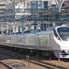 10月9日撮影　東海道線　上野東京ライン　新橋～品川間（田町駅）　185系　251系　E657系等を撮影①