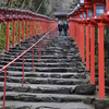 冬の貴船（京都）