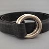 THE SOLE Crocodile double ring belt Sugawara Ltd