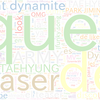 　Twitterキーワード[#BTS_Dynamite]　08/19_01:04から60分のつぶやき雲