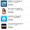  Google TV Apps Begin Populating the Android Market