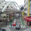 川越駅　脇田町の歩道橋