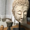 漆喰の仏像頭部 ドヴァーラヴァティー期