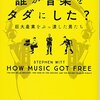 傑作ノンフィクション『誰が音楽をタダにした？』がドキュメンタリー番組になっていた