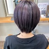 今月オーダー多めのヘアカラー【バイオレット系カラー】▷暗めカラーが新鮮