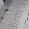 今時、渓流でバーブ付きフックを奨めてくるフライ雑誌。