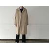 AURALEE (MEN'S) / WASHED FINX CHAMBRAY SOUTIEN COLLAR COAT