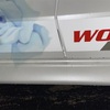痛車のステッカーの境い目の汚れはリンレイのウルトラハードクリーナーで落ちる