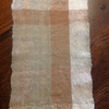 　　　手紡ぎ綿糸のサンプル織り　