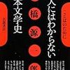 高橋源一郎『大人にはわからない 日本文学史』/トーマス・マン『ファウスト博士（中）』