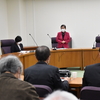 7日、12月県議会開会。教育署名提出集会、1万4569人の署名を議長に提出。