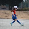 長女の幼稚園最後のサッカー大会