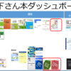 本棚の10冊で自分を表現！倉下さん本ダッシュボードをさらに更新しました