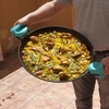 La paella de la casa 自家製パエリアを