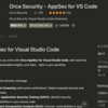 Orca Security から VS Code 用の AppSec エクステンションがリリースされました！