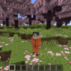 #130: 桜バイオームの視察【Minecraft Java版1.20 pre release1 クリエイティブ】