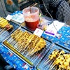 久々のタイの屋台でシーフード