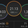 【Road to sub3.5①】収穫と課題のハーフ走