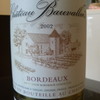 Chateau Bauvallon 2002