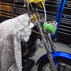 FLSTSE　カスタム　FXDL　修理