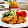 ☆鶏むね肉のしょうが焼き＆オーロラポテトサラダ