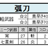 「弧刀」　「盾牌剣」　　　　武器アクション