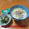 豆乳煮麺