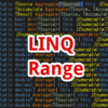 【C#,LINQ】Range～範囲内の連続した整数のシーケンスを作りたいとき～