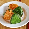 冷凍焼きおにぎり、三度焼きするとカリッカリになる。柚子こしょうマヨ＆大葉で完全に酒のつまみに【ヤスナリオ】