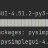 【Python】【2】簡易GUI表示
