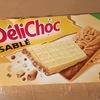 delichoc ホワイトチョコのサブレ（ザクザクのサブレしかもホワイトチョコ）