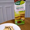 チョコサンドのビスケット  biscuits cœur cacao