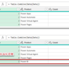追加されたPower Queryクエリの自動結合