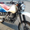 HONDA XR600R　車検準備　その１