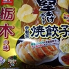 直球・カルビーポテトチップス／焼餃子