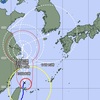 台風14号　17日ころ九州に接近