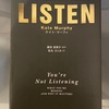 LISTEN 「知性豊かで想像力がある人になれる」