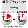 読んだ本：森永卓郎著「なぜ日本だけが成長できないのか（kindle）」