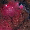 赤い猫の手星雲